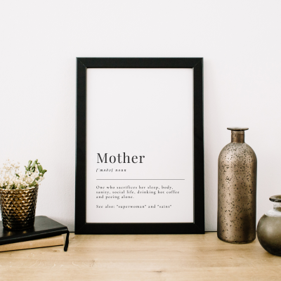 Mother - poster incl. lijst