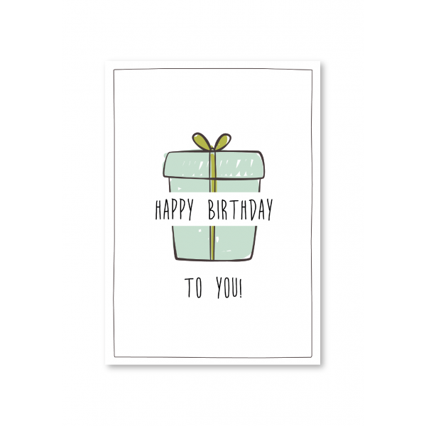 Happy birthday to you! Happy birthday to you!