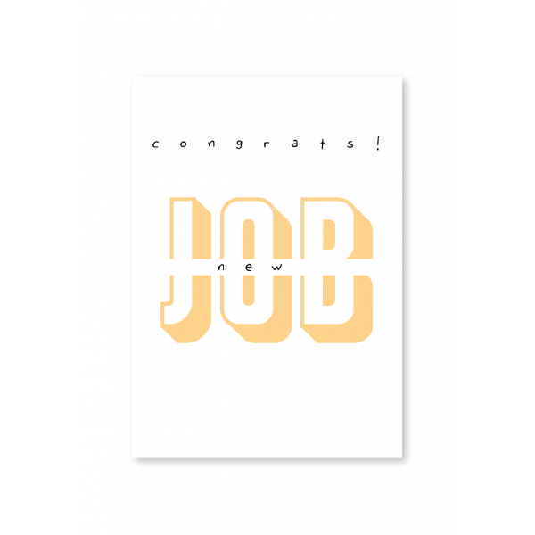 New job New job