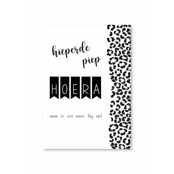 Hieperde piep hoera Hieperde piep hoera