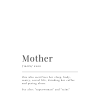 Mother - poster incl. lijst