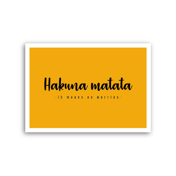 Hakuna Matata